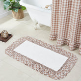 Annie Buffalo Check Bath Mat - Portabella