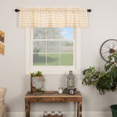 Annie Buffalo Check Valance - Tan