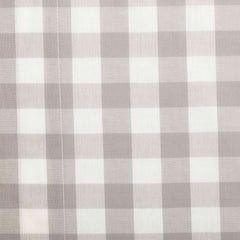 Annie Buffalo Long Prairie Curtain- Grey