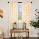 Annie Buffalo Check 84" Panel Set - Tan