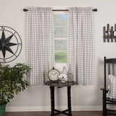 Annie Buffalo Check 63" Panel Set - Grey