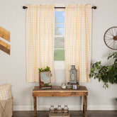 Annie Buffalo Check 63" Panel Set - Tan