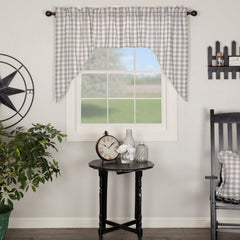 Annie Buffalo Check Swag - Grey