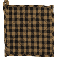 Black Star Pot Holder Set of 2