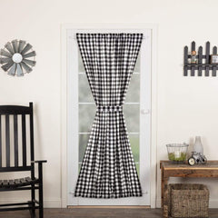 Annie Buffalo Check Door Panel - Black