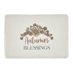 Bountifall Autumn Blessings Placemat Set of 2