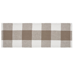 Annie Portabella Buffalo Check Table Runner