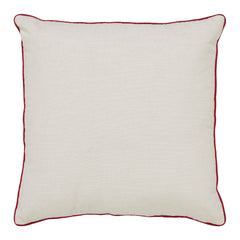 Candy Cane and Holly Pillow