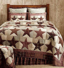 Abilene Star Bedskirt 16"