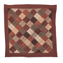 Autumn Plaid Quilt Block