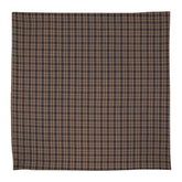 Black and Tan Plaid Euro Sham