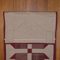 Burgundy Bear's Paw Mini Runner