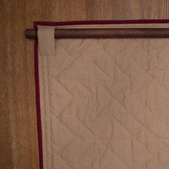 Burgundy Bear's Paw Quilt Block
