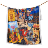 Bandits and Heroes Sherpa Throw and Pillows - 3 Piece Set
