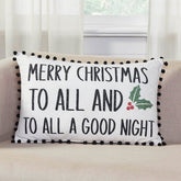 Annie Red Check Good Night Pillow