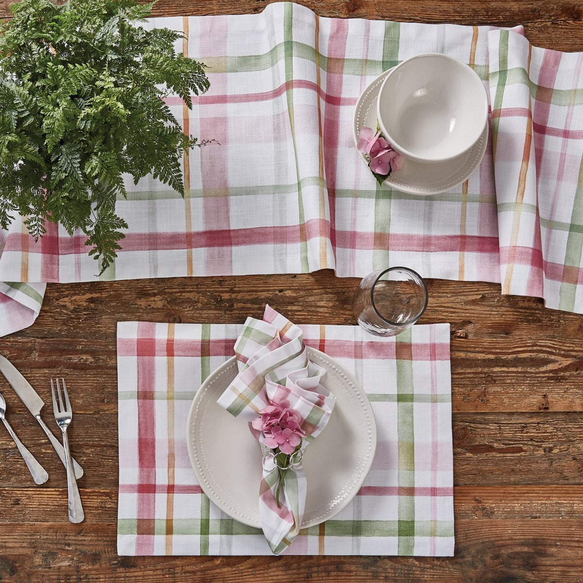 Bella Plaid Placemat Set of 4