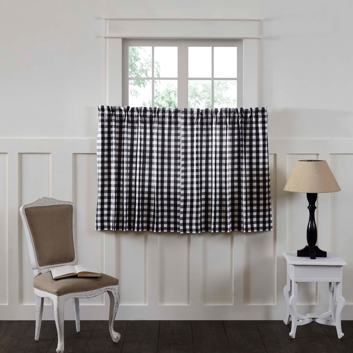 Annie Buffalo Check Tier Set - Black