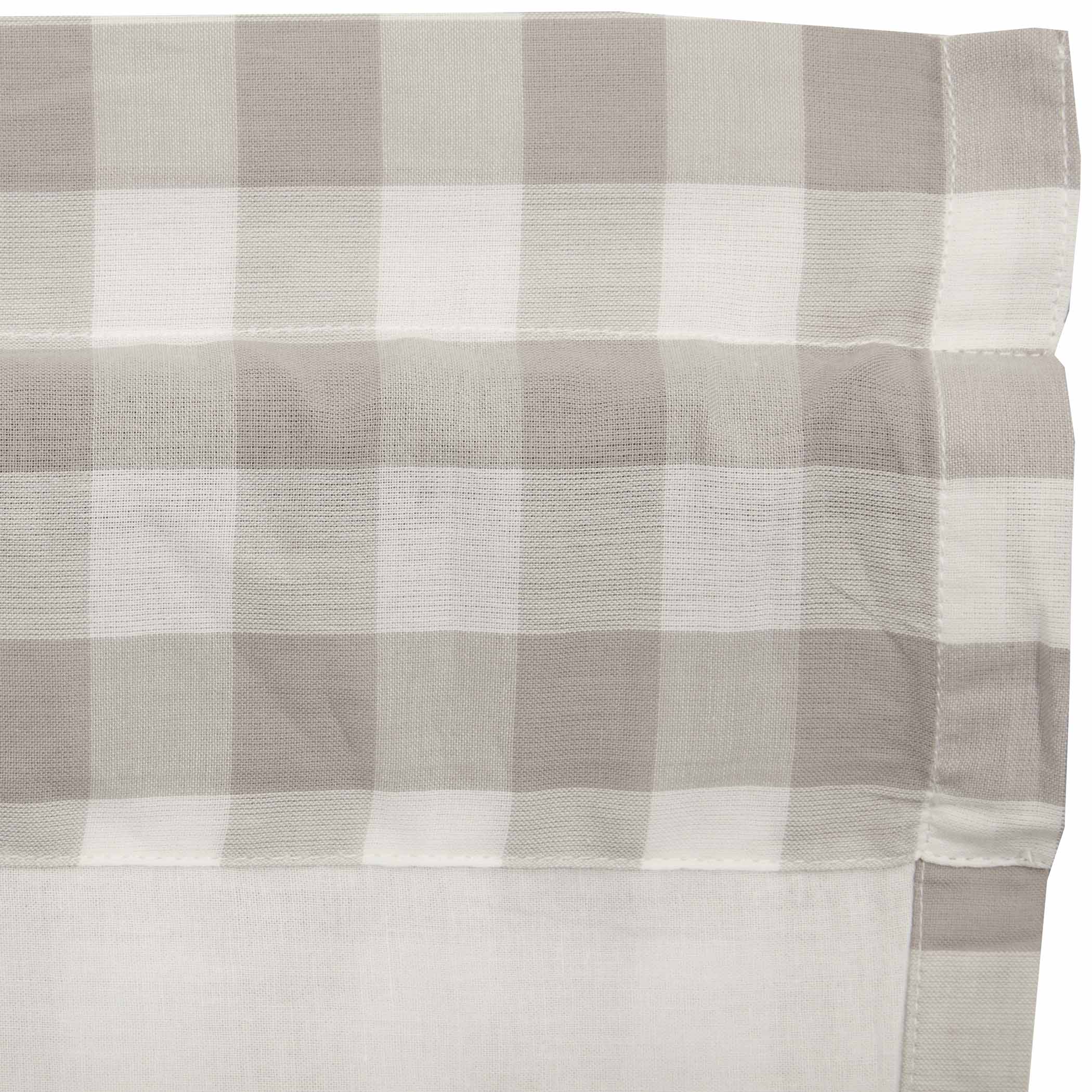 Annie Buffalo Check 84" Panel Set - Grey