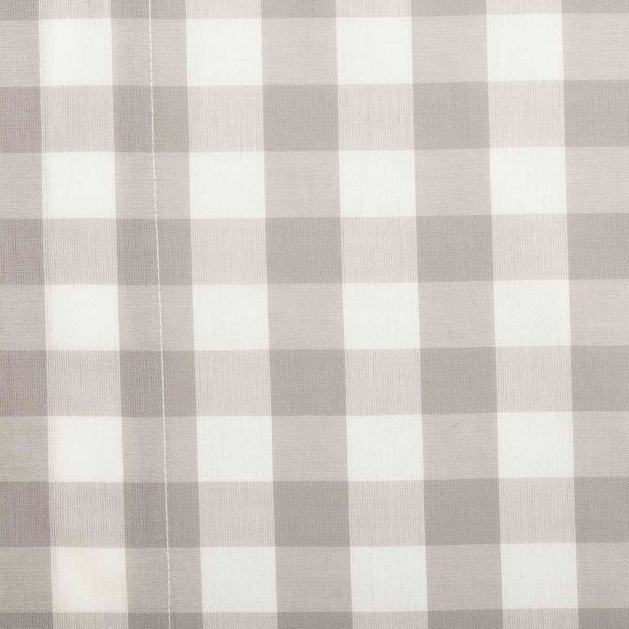 Annie Buffalo Long Prairie Curtain- Grey