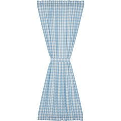 Annie Buffalo Check Door Panel - Blue
