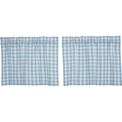 Annie Buffalo Check Tier Set - Blue