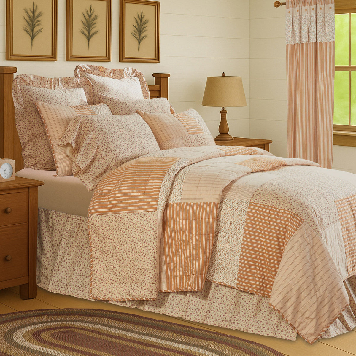 Camilia Patchwork Quilt