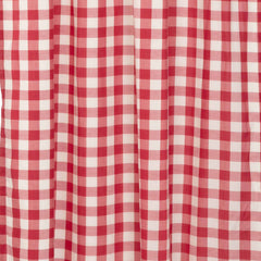 Annie Buffalo Check 96" Panel Set - Red