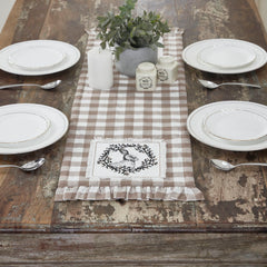 Annie Portabella Vintage Hare Table Runner