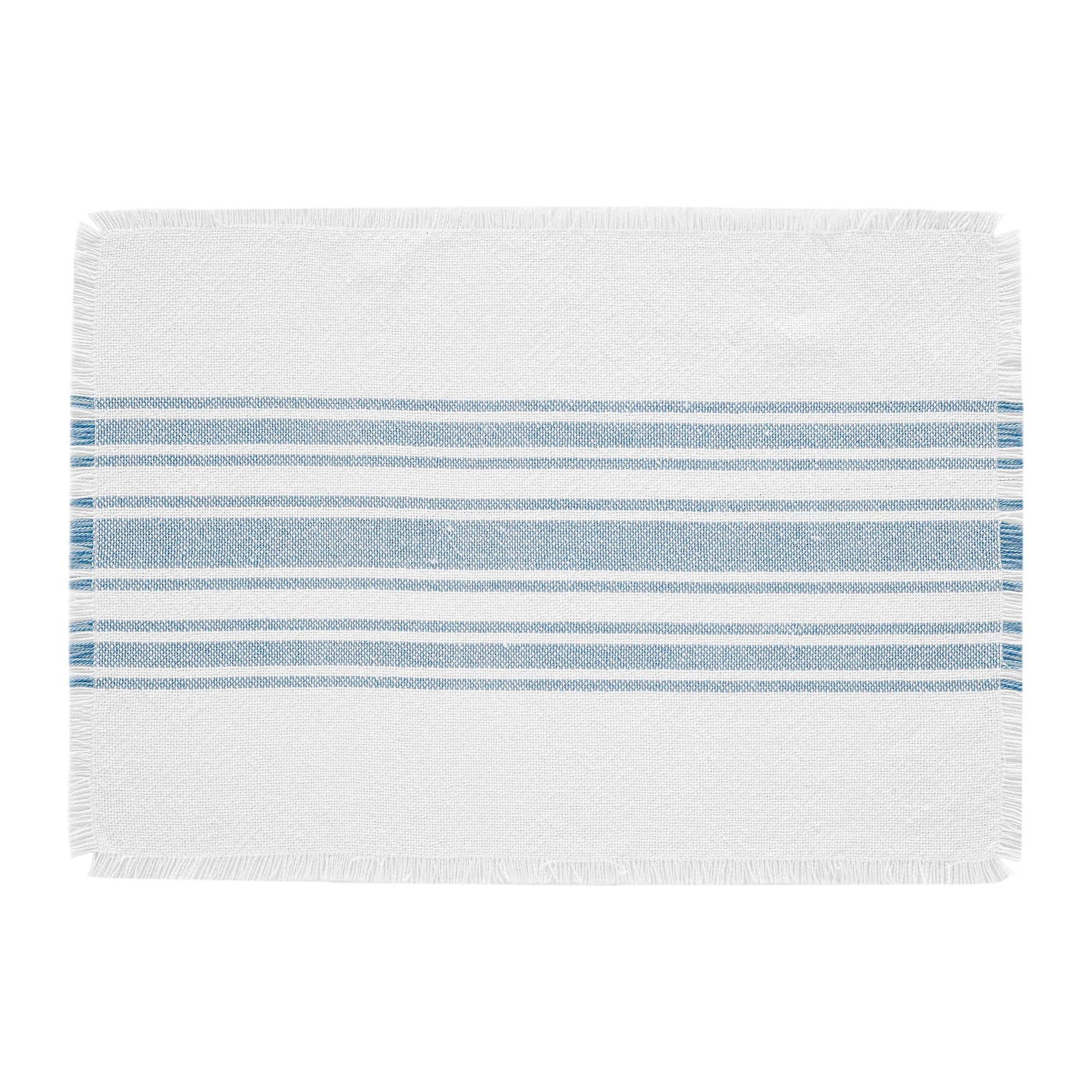 Blue Stripe Indoor/ Outdoor Placemat Set of 6