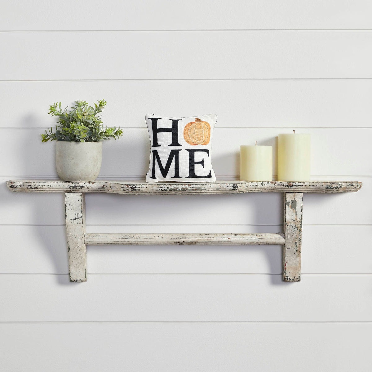 Annie Black Check Home Pumpkin Pillow