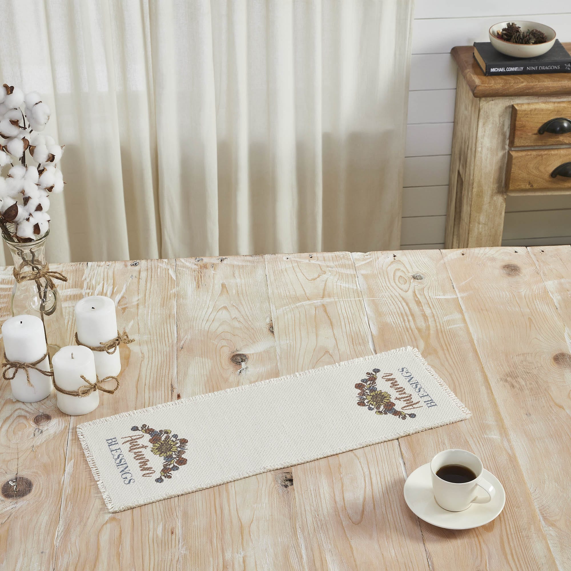 Bountifall Autumn Blessings Table Runner
