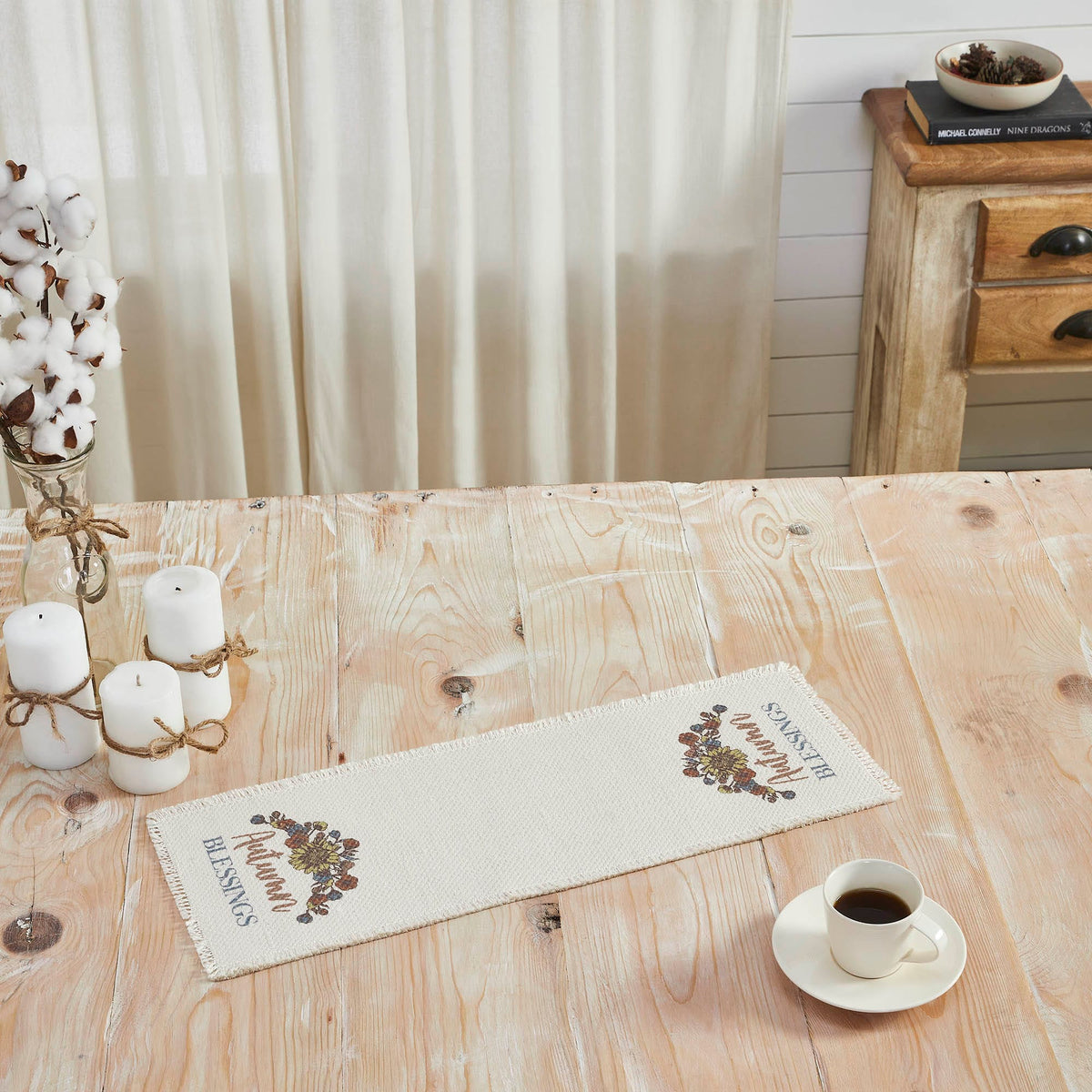 Bountifall Autumn Blessings Table Runner