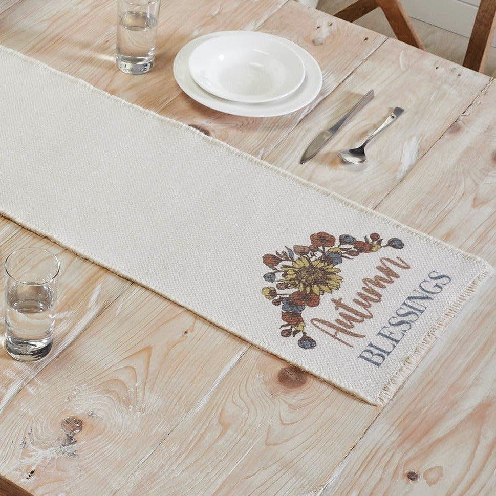 Bountifall Autumn Blessings Table Runner