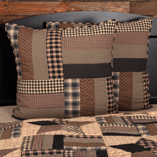 Bingham Star Quilted Euro Sham