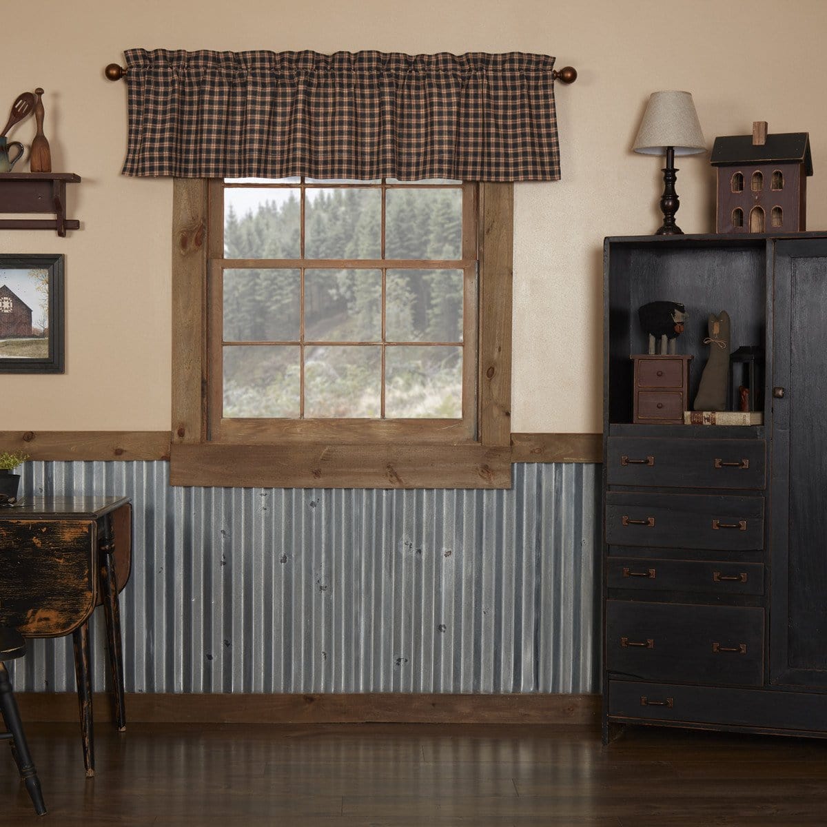 Bingham Plaid Valance