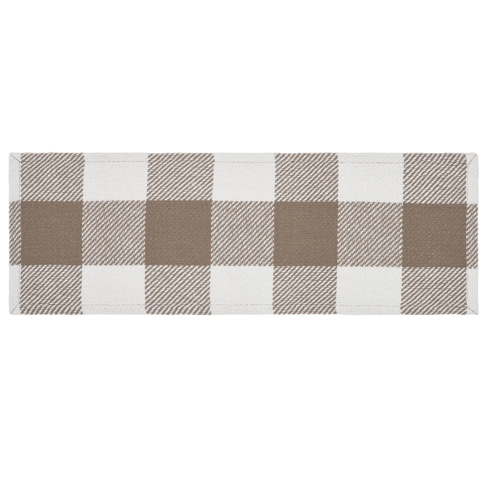 Annie Portabella Buffalo Check Table Runner