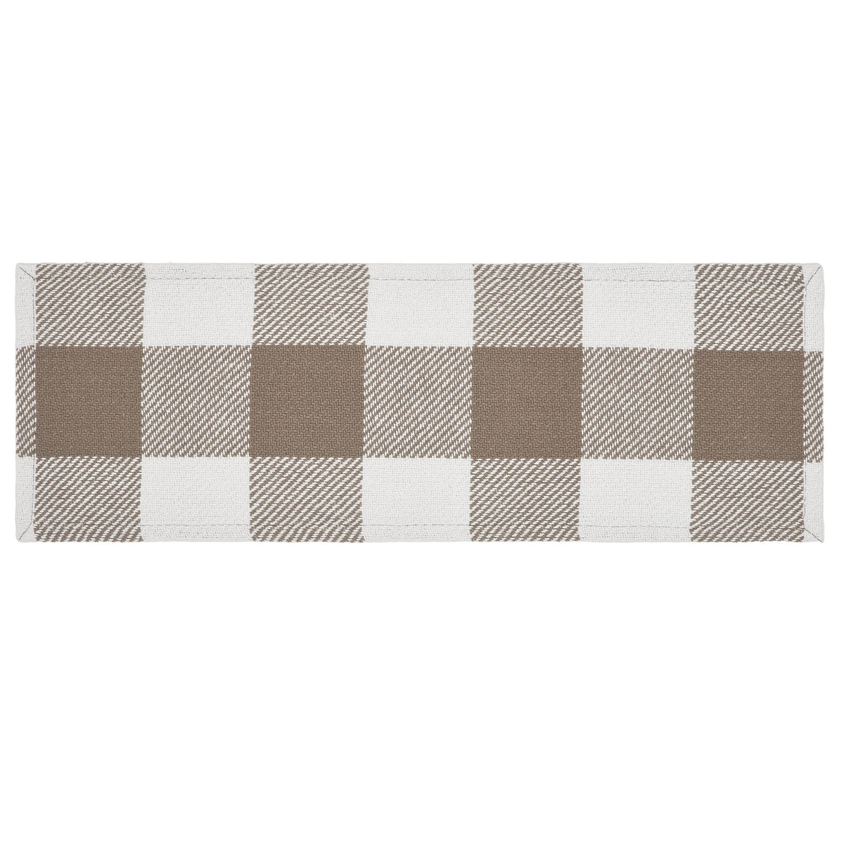 Annie Portabella Buffalo Check Table Runner