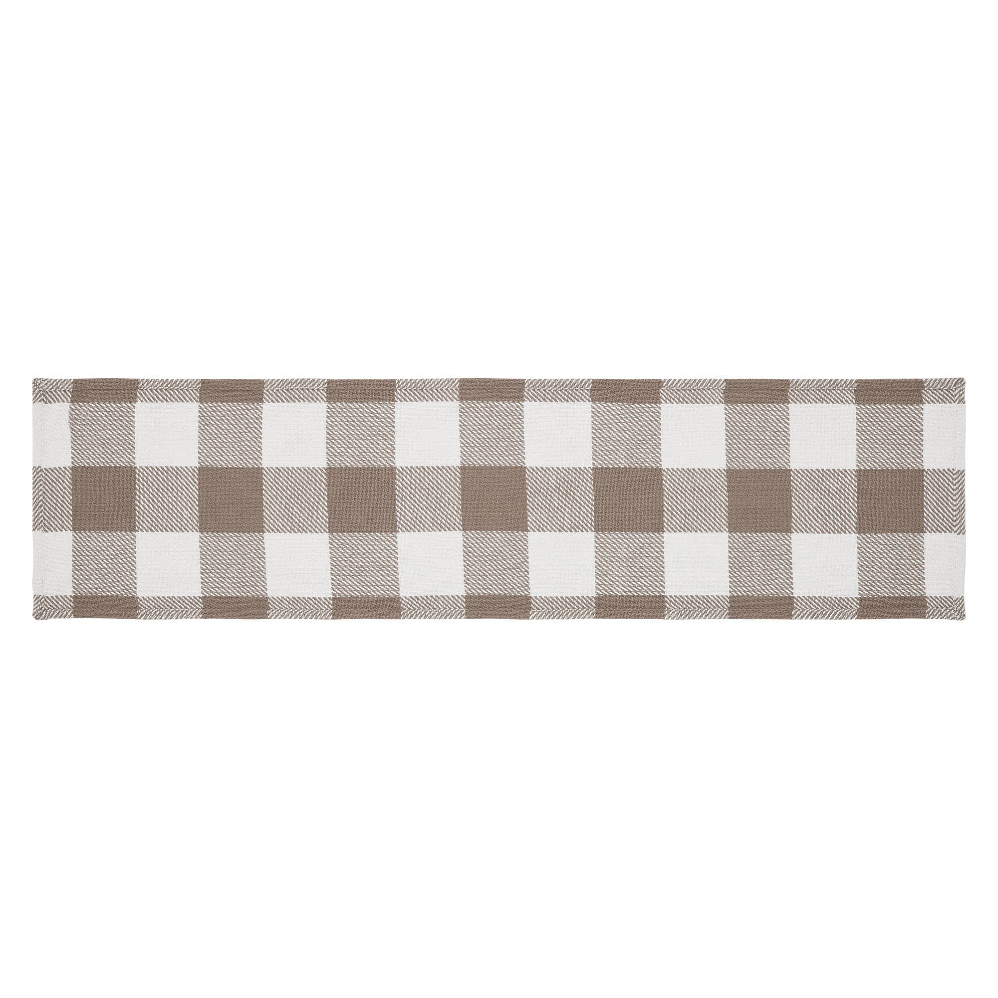 Annie Portabella Buffalo Check Table Runner