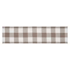 Annie Portabella Buffalo Check Table Runner