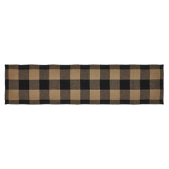 Black Check Table Runner