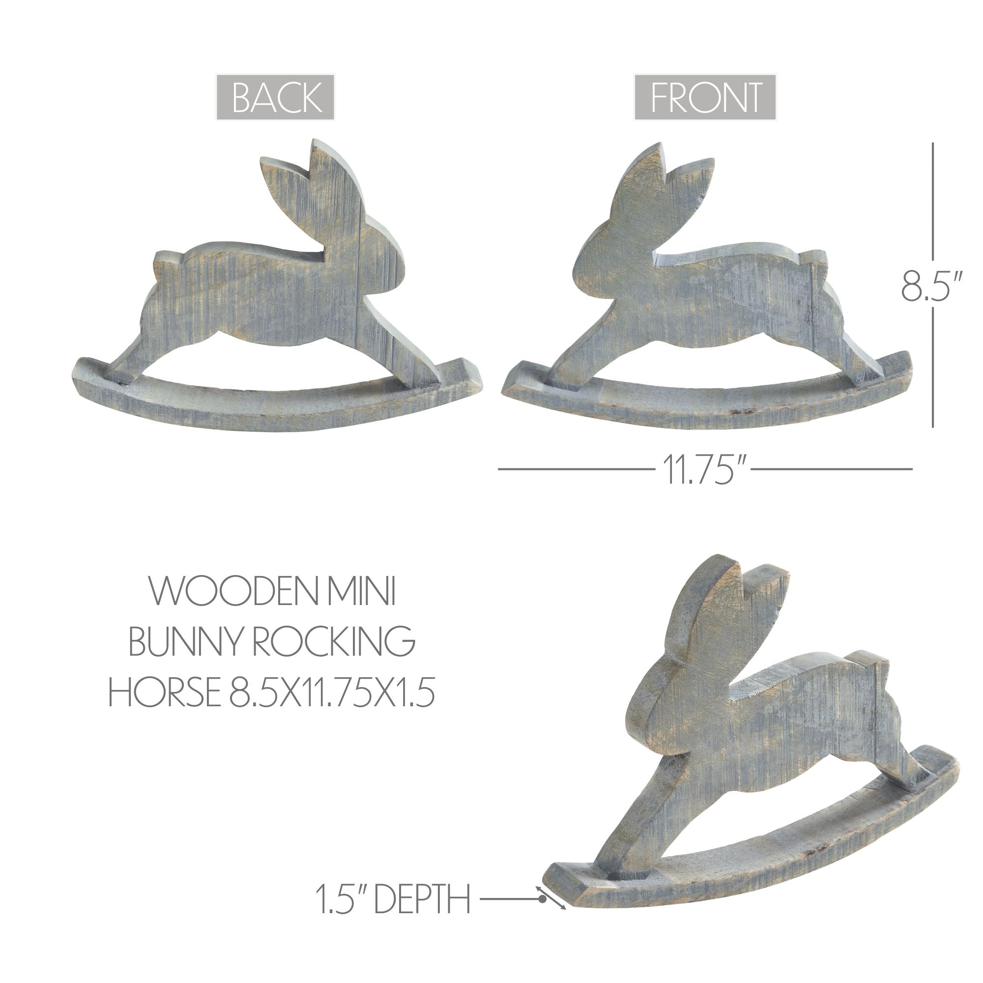 Bunny Hop Mini Rocking Bunny