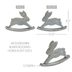 Bunny Hop Mini Rocking Bunny