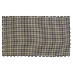 Black Check Rectangle Tablecloth