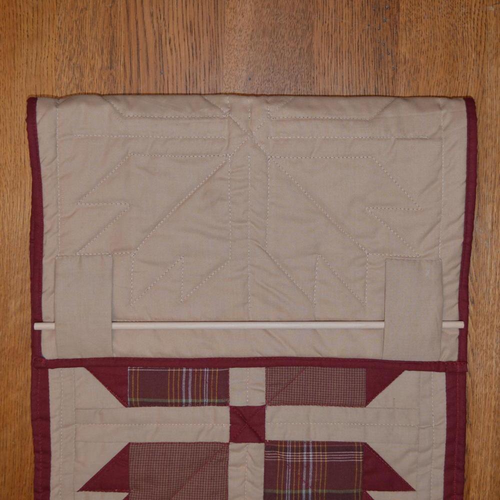 Burgundy Bear's Paw Mini Runner