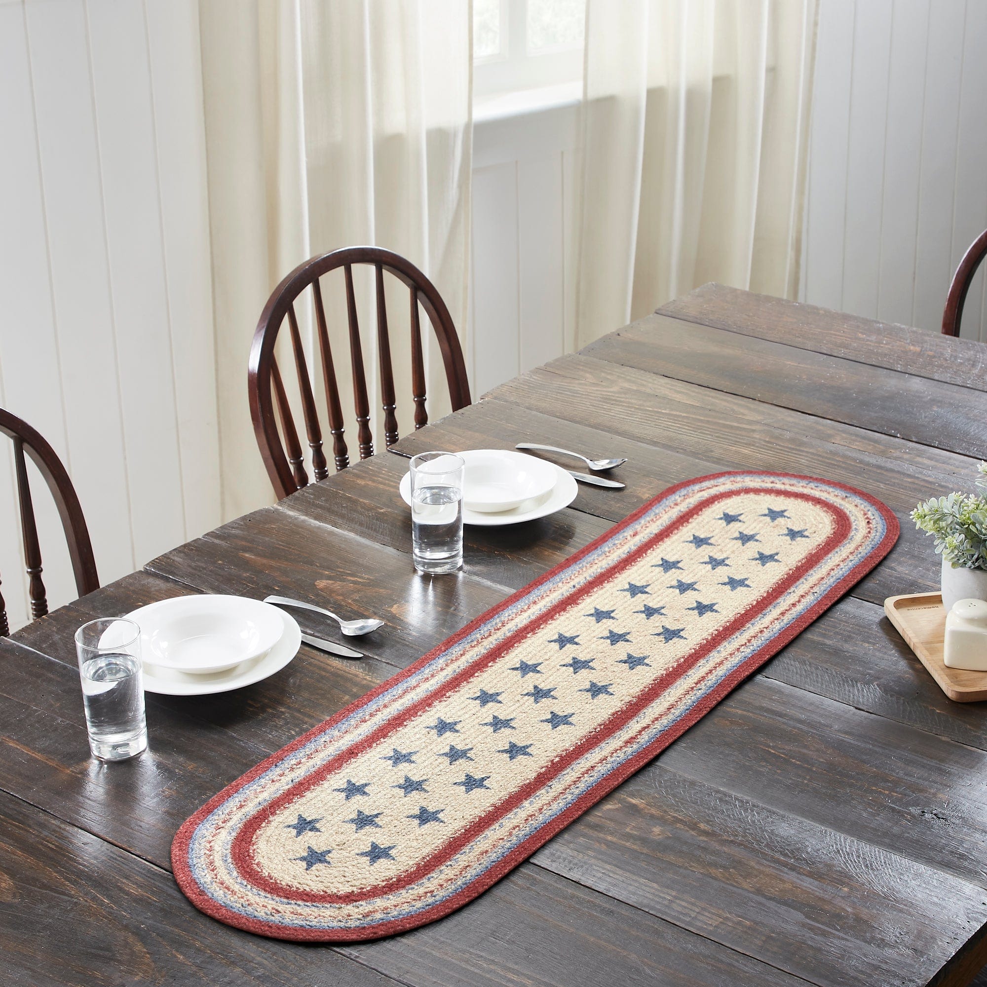 Celebration Jute Table Runner