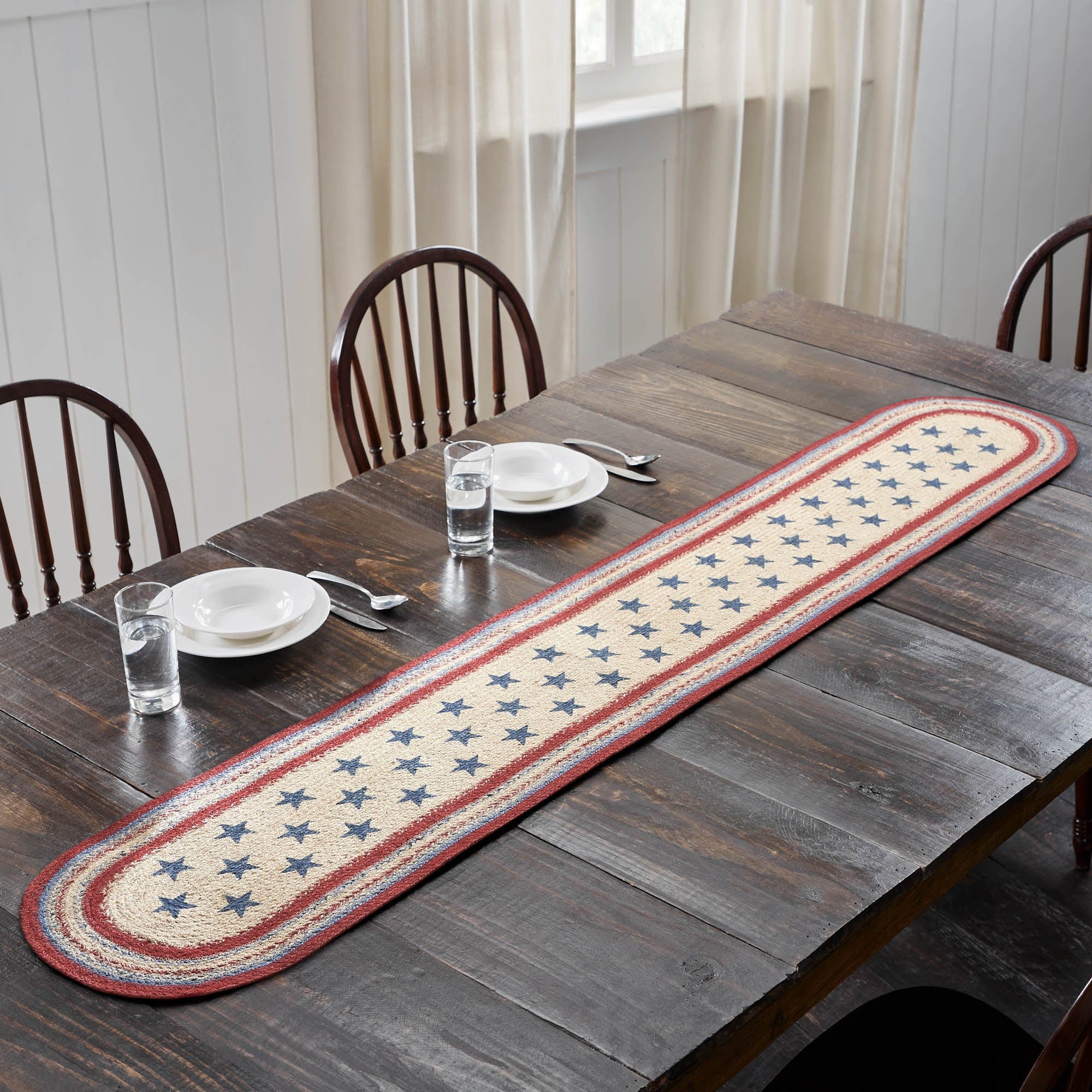 Celebration Jute Table Runner