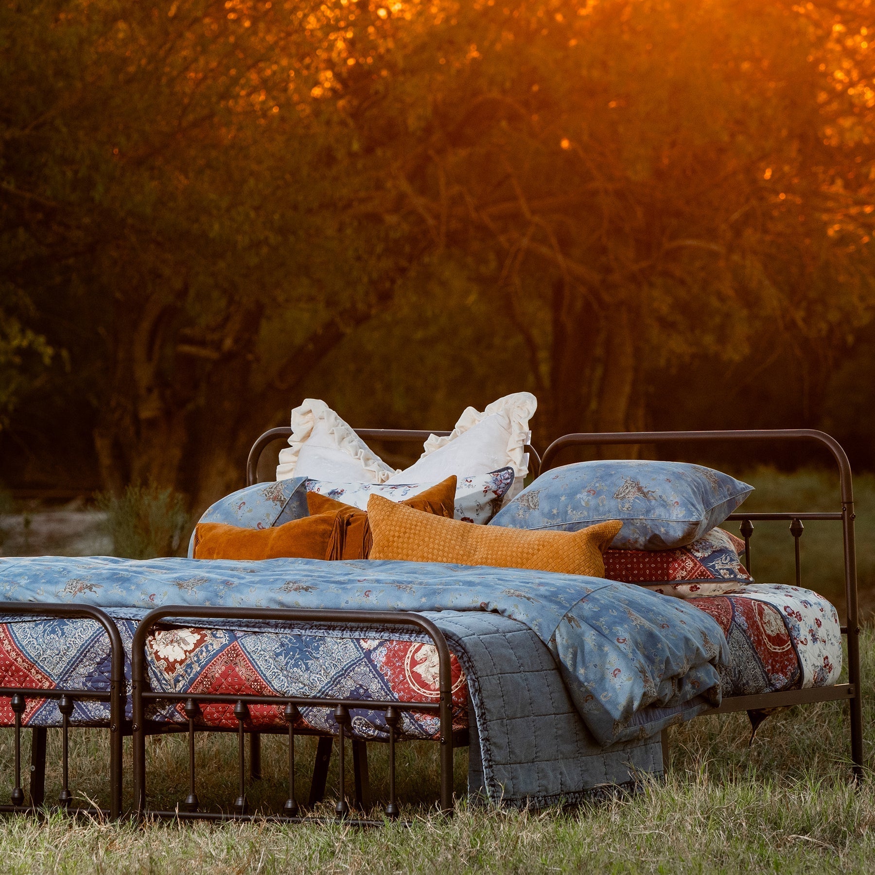 Bandana Reversible Quilt Set