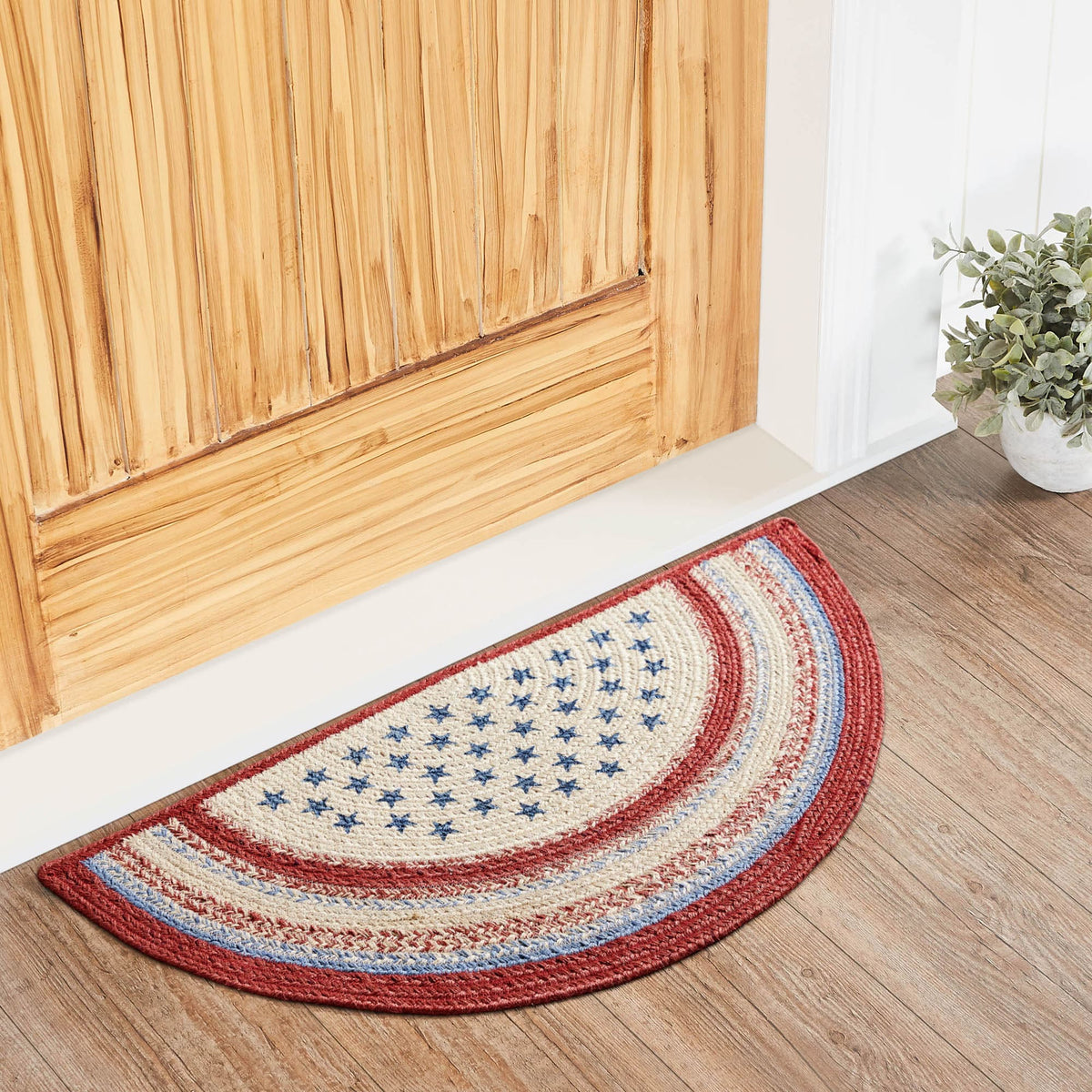 Celebration Jute Half Circle Rug