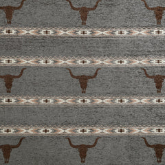 Chisholm Longhorn Chenille Jacquard Bedding Set