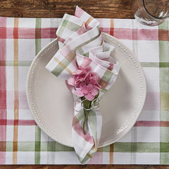 Bella Plaid Napkin Set of 4